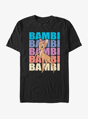 Disney Bambi Name Stacked T-Shirt