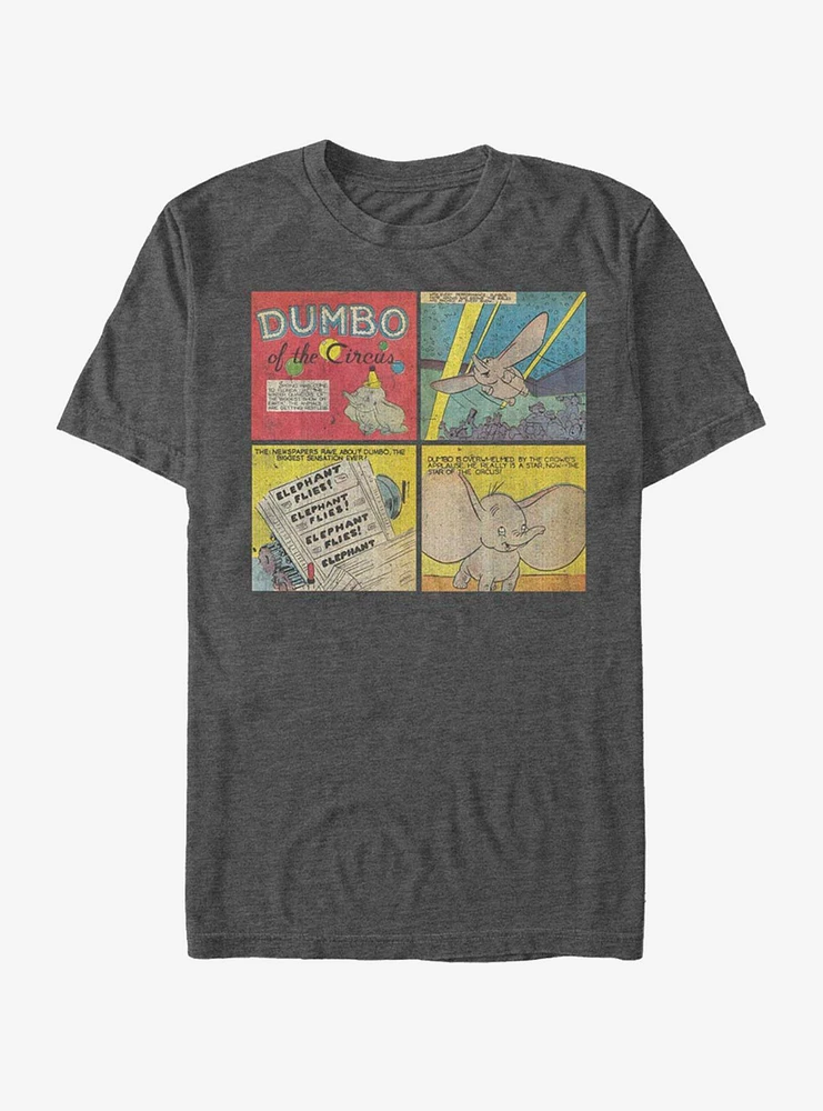 Disney Dumbo Comic Panel T-Shirt