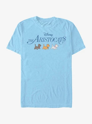 Disney The Aristocats Kitten Walk Logo T-Shirt