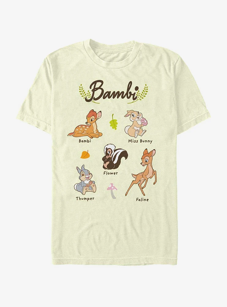 Disney Bambi Textbook T-Shirt