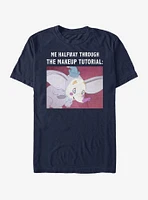 Disney Dumbo Makeup Meme T-Shirt