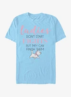 Disney The Aristocats Marie Ladies Finish Fights T-Shirt