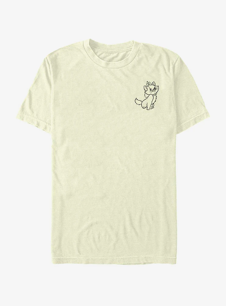 Disney The Aristocats Marie Line T-Shirt