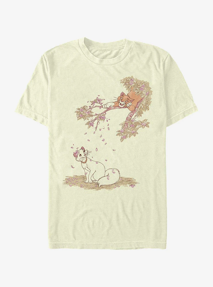 Disney The Aristocats Raining Petals T-Shirt