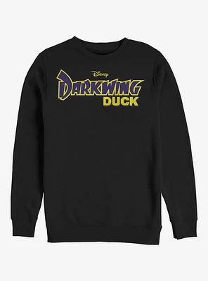 Disney Darkwing Duck Logo Crew Sweatshirt