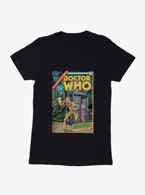 Doctor Who Fifth And Tegan Comic Womens T-Shirt
