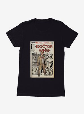 Doctor Who Fifth Origin Comic Womens T-Shirt