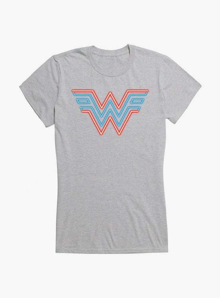 DC Comics Wonder Woman 1984 Neon Logo Girls T-Shirt