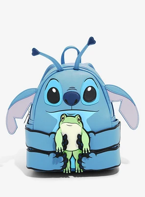 Loungefly Disney Lilo & Stitch Frog Figural Mini Backpack - BoxLunch Exclusive