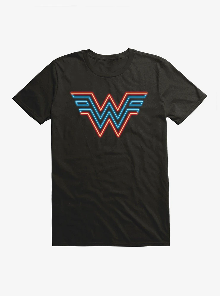 DC Comics Wonder Woman 1984 Neon Logo T-Shirt