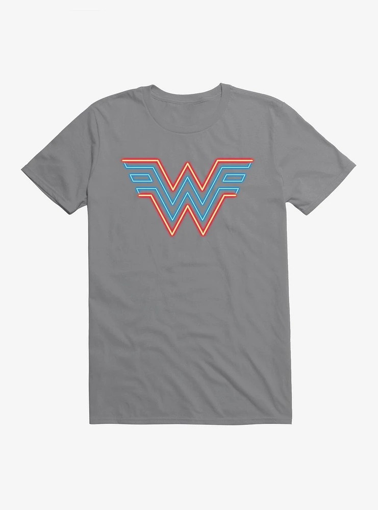 DC Comics Wonder Woman 1984 Neon Logo T-Shirt