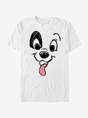 Disney 101 Dalmatians Dalmatian Big Face T-Shirt