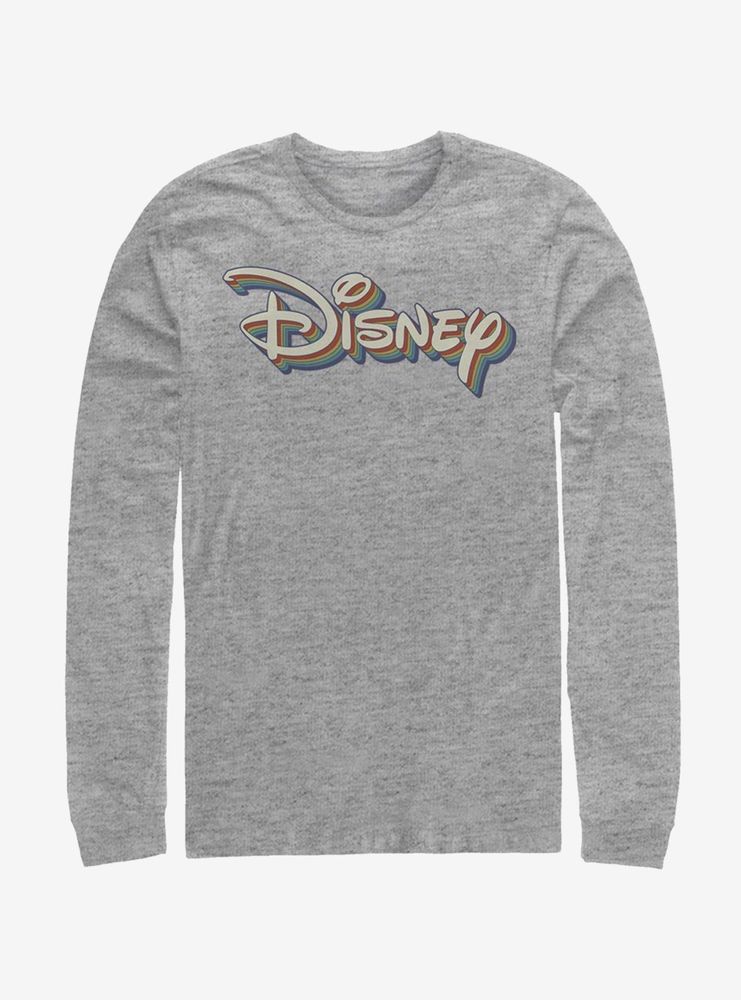 Disney Retro Rainbow Long-Sleeve T-Shirt