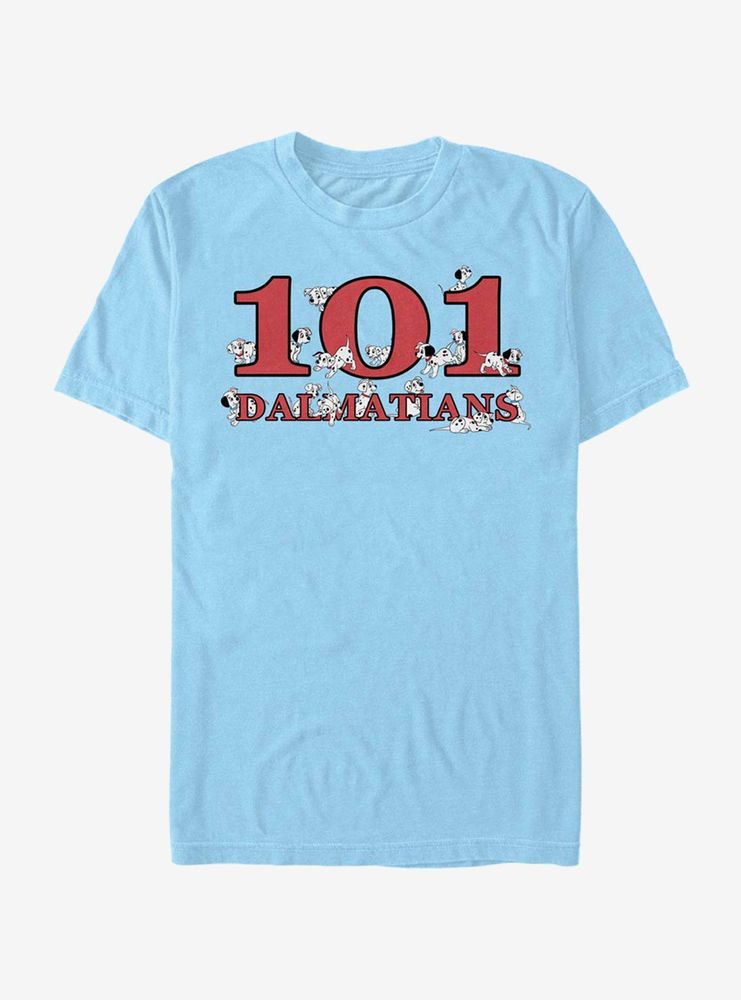 Disney 101 Dalmatians Logo Pups T-Shirt