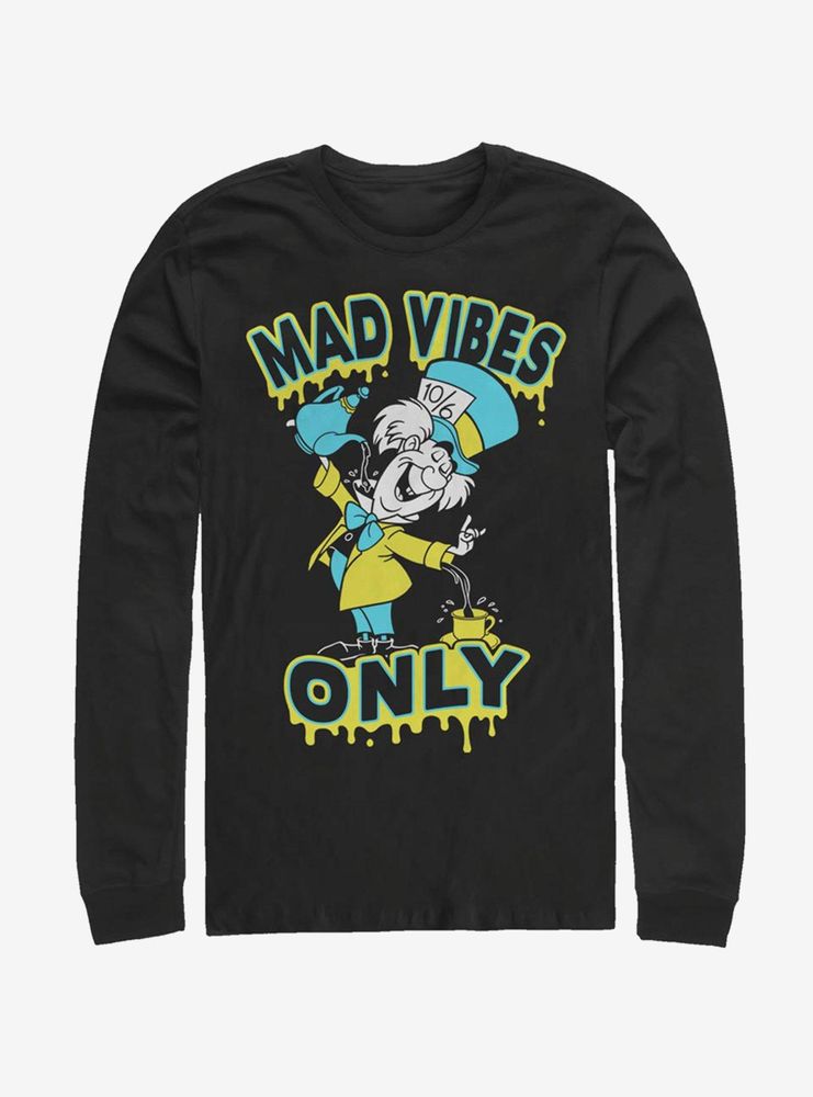 Disney Alice Wonderland Spill It Hatter Long-Sleeve T-Shirt