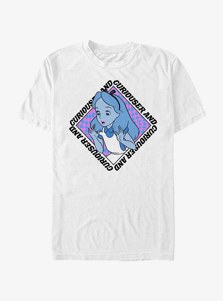 Disney Alice Wonderland Face T-Shirt