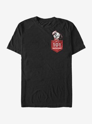 Disney 101 Dalmatians Faux Pocket Puppy T-Shirt