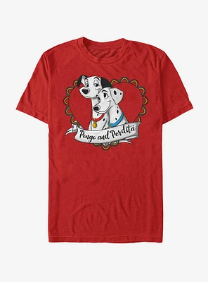 Disney 101 Dalmatians Pongo And Perdita T-Shirt