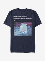 Disney Alice Wonderland Anxiety Meme T-Shirt