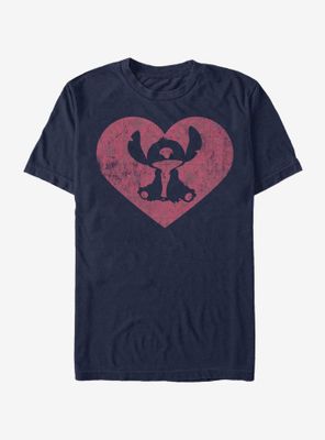 Disney Lilo And Stitch Heart T-Shirt