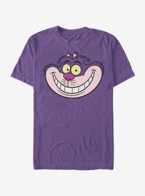 Disney Alice Wonderland Cheshire Big Face T-Shirt