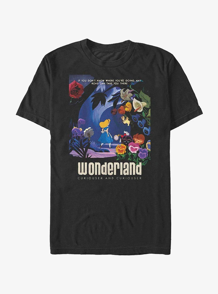 Disney Alice Wonderland Curiouser T-Shirt