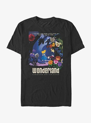 Disney Alice Wonderland Curiouser T-Shirt