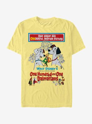 Disney 101 Dalmatians Vintage Poster T-Shirt