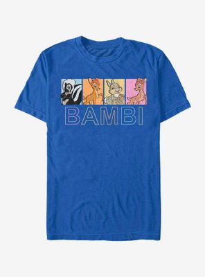Disney Bambi Characters Box Up T-Shirt