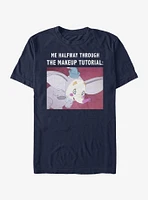 Disney Dumbo Makeup Meme T-Shirt