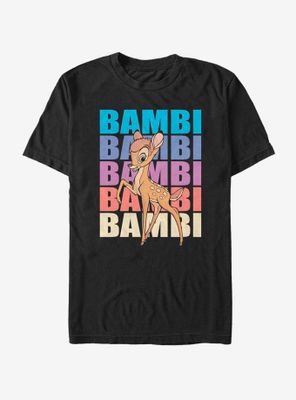 Disney Bambi Name Stacked T-Shirt