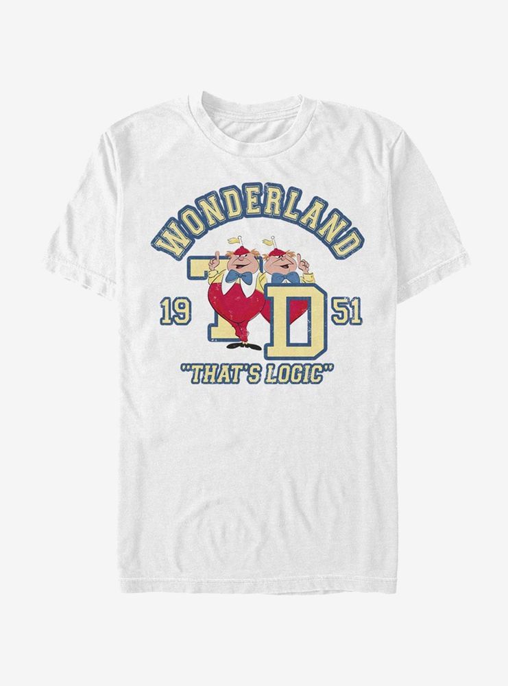 Disney Alice Wonderland Tweedle Collegiate T-Shirt