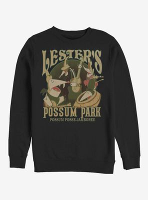 Disney The Goofy Movie Lesters Possum Park Sweatshirt