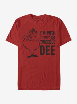 Disney Alice Wonderland Tweedle Dee Dum T-Shirt