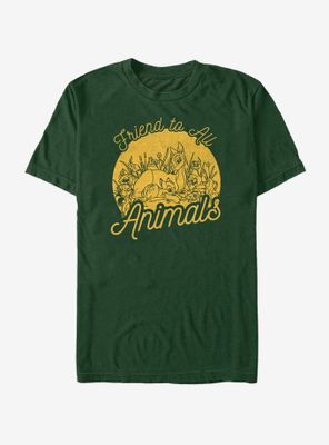 Disney Bambi Friend To Animals T-Shirt