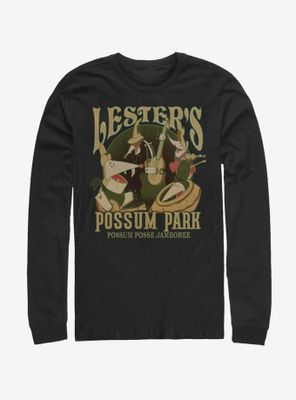 Disney The Goofy Movie Lesters Possum Park Long-Sleeve T-Shirt