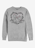 Disney The Aristocats Duchess And O'Malley Purrfect Sweatshirt