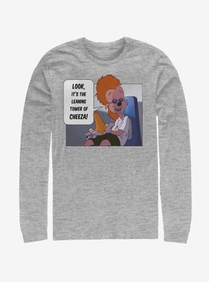 Disney The Goofy Movie Tower Of Cheeza Long-Sleeve T-Shirt