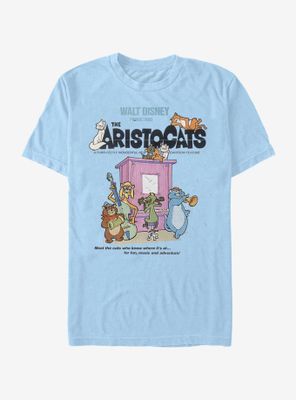 Disney The Aristocats Classic Poster T-Shirt