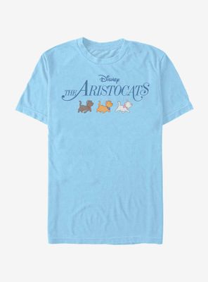 Disney The Aristocats Kitten Walk Logo T-Shirt