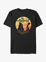 Disney The Aristocats Moon Silhouette T-Shirt