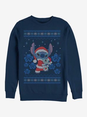 Disney Lilo And Stitch Holiday Sweatshirt