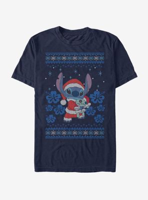 Disney Lilo And Stitch Holiday T-Shirt