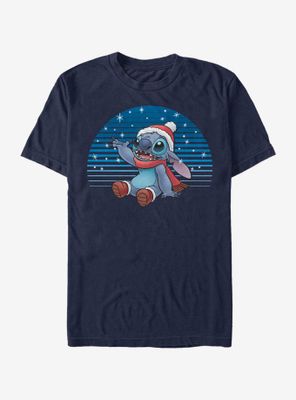 Disney Lilo And Stitch Snowing T-Shirt