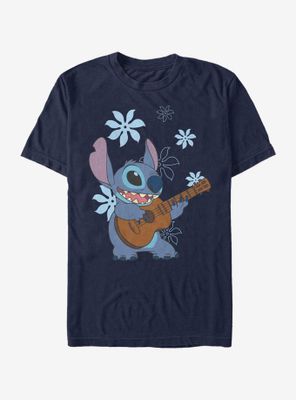 Disney Lilo And Stitch Flowers T-Shirt