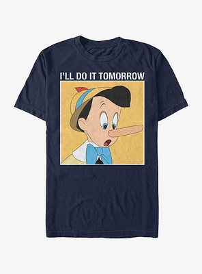 Disney Pinocchio Do It Tomorrow T-Shirt