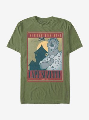 Disney TaleSpin Cape Suzette Poster T-Shirt