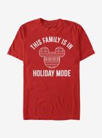 Disney Mickey Mouse Family Holiday Mode T-Shirt