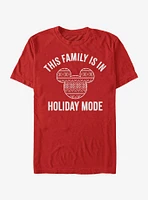 Disney Mickey Mouse Family Holiday Mode T-Shirt