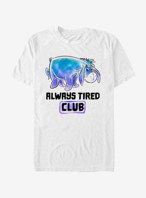 Disney Winnie The Pooh Eeyore Tired Club T-Shirt